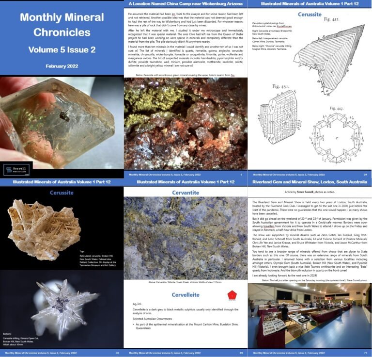 Monthly Mineral Chronicles Vol 5 No 2
