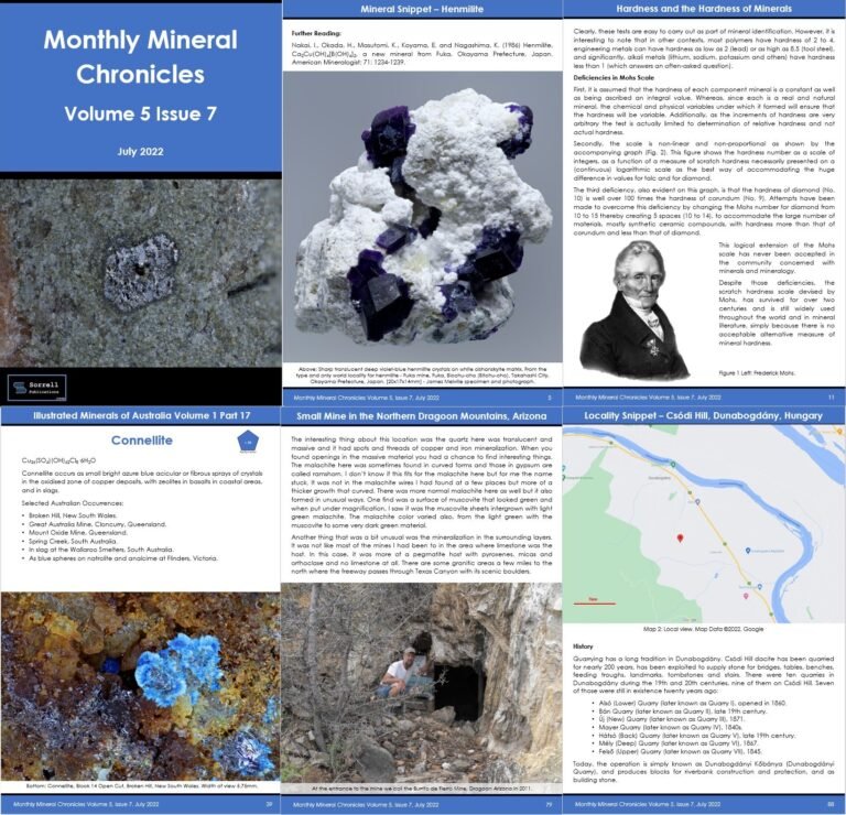Monthly Mineral Chronicles Vol 5 No 7