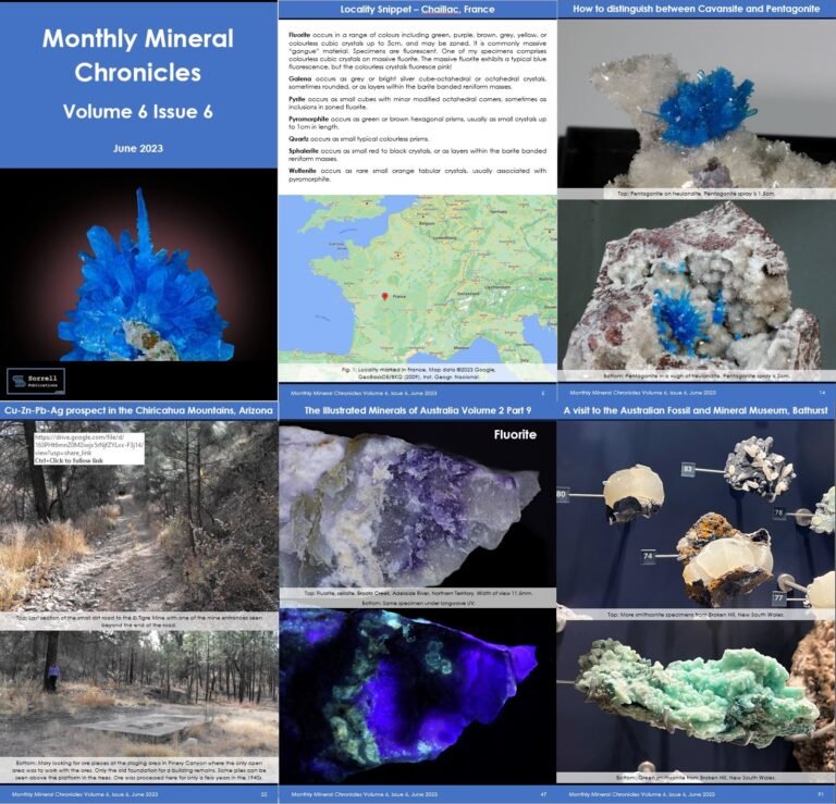 Monthly Mineral Chronicles Volume 6 Issue 6
