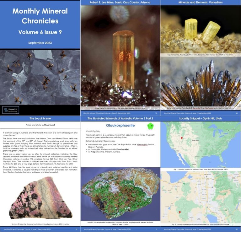 Monthly Mineral Chronicles Volume 6 Issue 9
