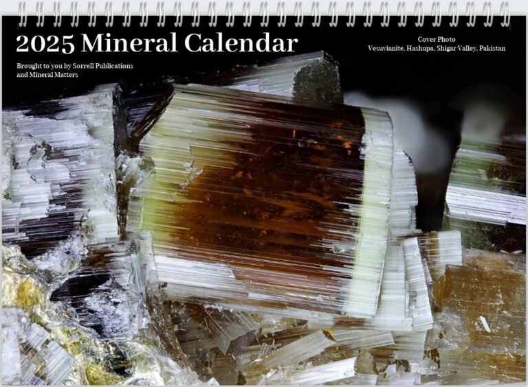 2025 Mineral Calendar