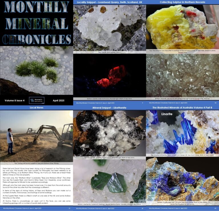 Monthly Mineral Chronicles Volume 8 Issue 4