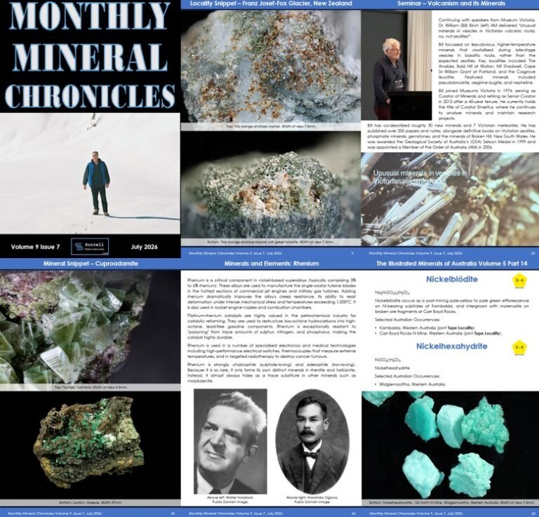 Monthly Mineral Chronicles Volume 9 Issue 7